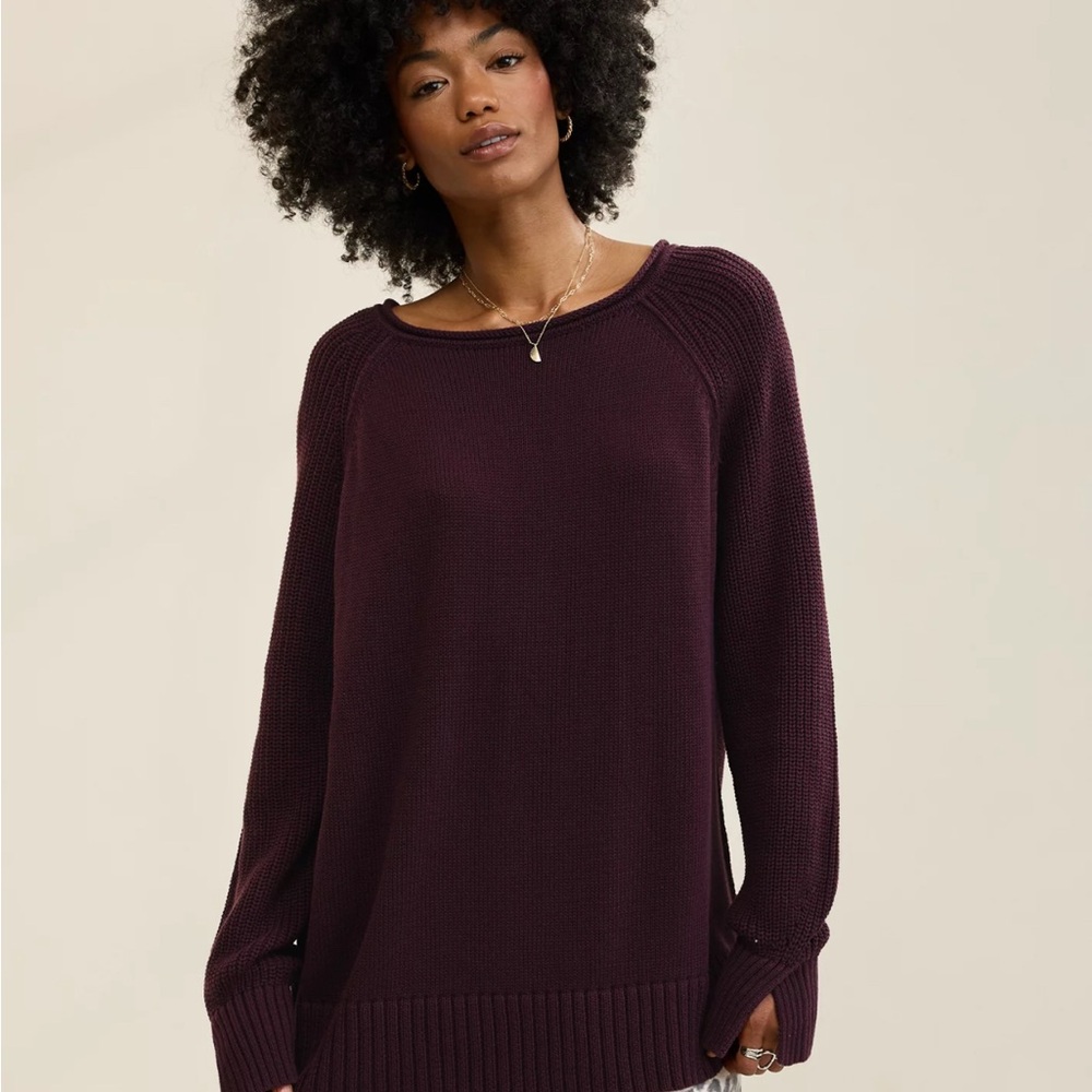 AE Plum Bistro Sweater Women’s XS